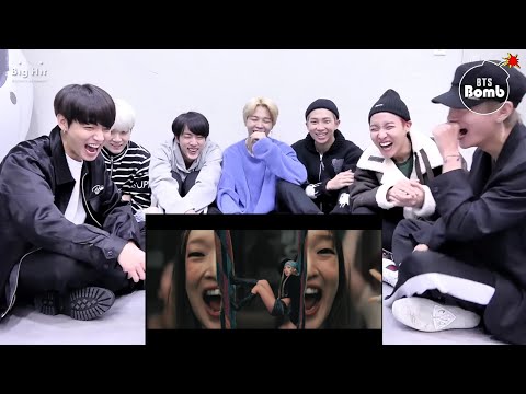 BTS reaction to BLACKPINK 'JUMP' MV [Fanmade]