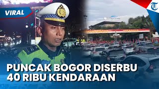 Lautan Kendaraan! Puncak Bogor Diserbu 40 Ribu Mobil di Long Weekend Libur Isra Miraj