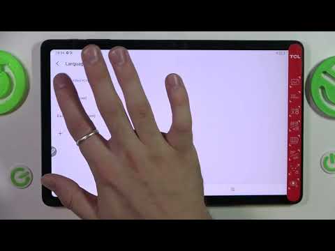 TCL Tab 10 Gen 2 Device Language - How to Change Language Settings