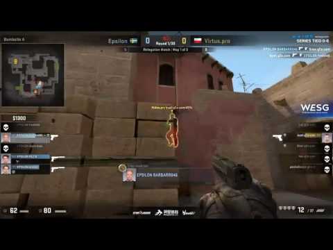 BARBARR 4 HEADSHOTS vs Virtus.pro @ WESG 2016 Europe & CIS Regional Finals