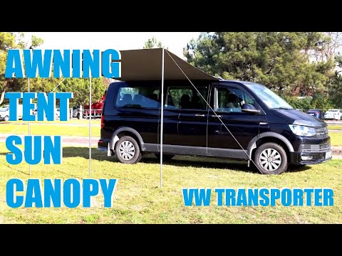 Voděodolná sluneční markýza pro VW T5, T6, Ford Tourneo Custom