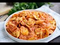 Tortellini Cu Sos CREMOS De Rosii Rețeta Gata în 15 MINUTE și O Singură Tigaie
