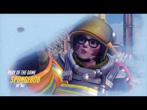 ⚫ Overwatch - Mei snowball fight