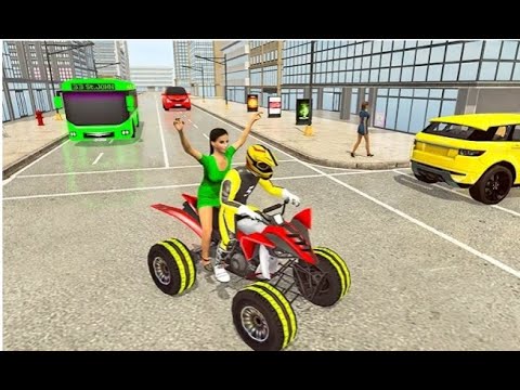 ATV Top Mountain Bike Taxi Racing Game | Atv Bike Games | Bike 3D Games | Games To Play