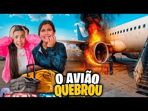 WE HAD TO GET OFF THE PLANE BECAUSE IT BROKE DOWN *Time to go home!✈️😰