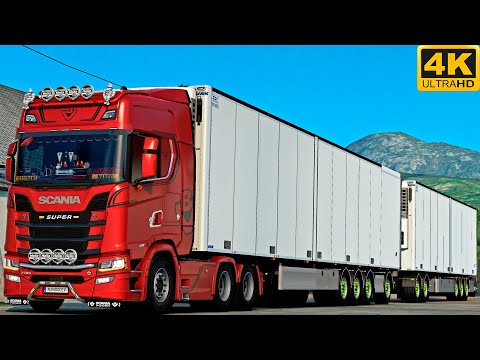 [G29] ETS2 (4K 60FPS) | PROMODS | SCANIA S770 V8 | UTSJOKI 🇫🇮 - KEMIJÄRVI 🇫🇮