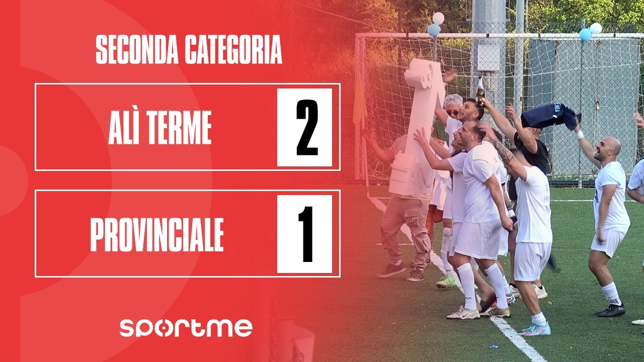 Seconda Categoria | Finale Playoff | Alì Terme vs Provinciale