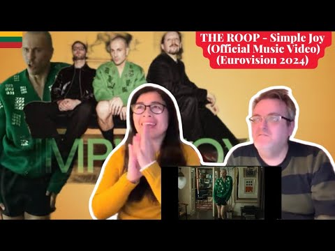THE ROOP - Simple Joy (Official Music Video) (Eurovision 2024) - 🇩🇰REACTION