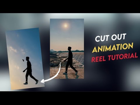 Cut Out Animation In VN video editor App tutorial | reel tutorial