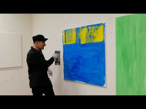 Rakeltechnik - wie man mit dem Rakel anfängt (Squeegee technique)