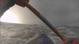 preview picture of video 'Sortie surf en kayak de mer .'