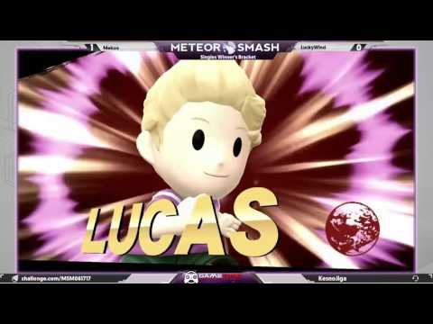 Meteor Smash Monthly (June 2017) Singles - Mekos vs LuckyWind (Winner's Bracket)
