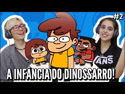 JOVENS REAGEM A HISTÓRIAS DE INFÂNCIA - DINOSSARRO
