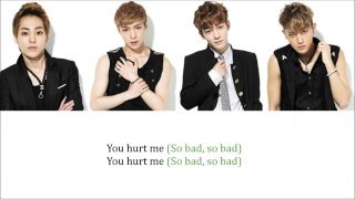 Lyrics EXO-M - HURT (傷害) [Pinyin/Chinese] COLOR CODED