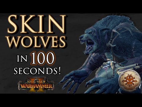 SKIN WOLVES in 100 seconds!