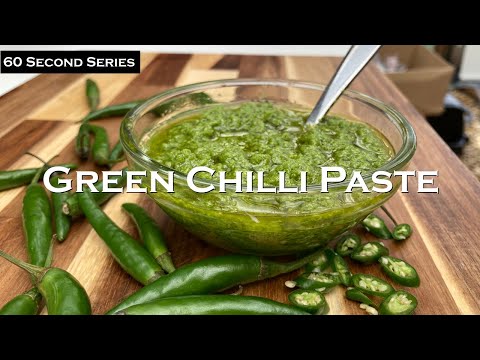 Green Chilli Paste | 60 Second Series | Episode #18