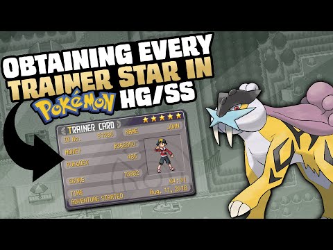 HOW EASILY CAN YOU GET A 5-STAR TRAINER CARD IN POKEMON HEARTGOLD/SOULSILVER?
