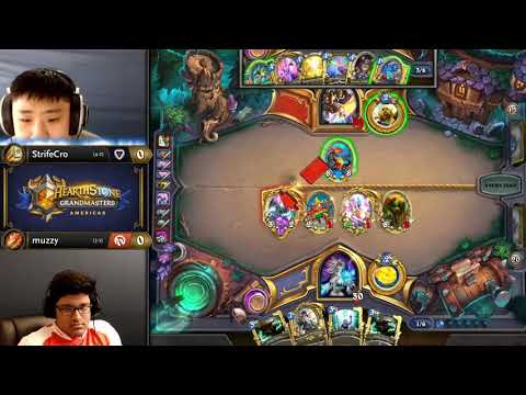 StrifeCro vs muzzy - Hearthstone Grandmasters Americas - Week 4