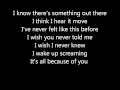 Three Days Grace - Scared [Lyrics] 