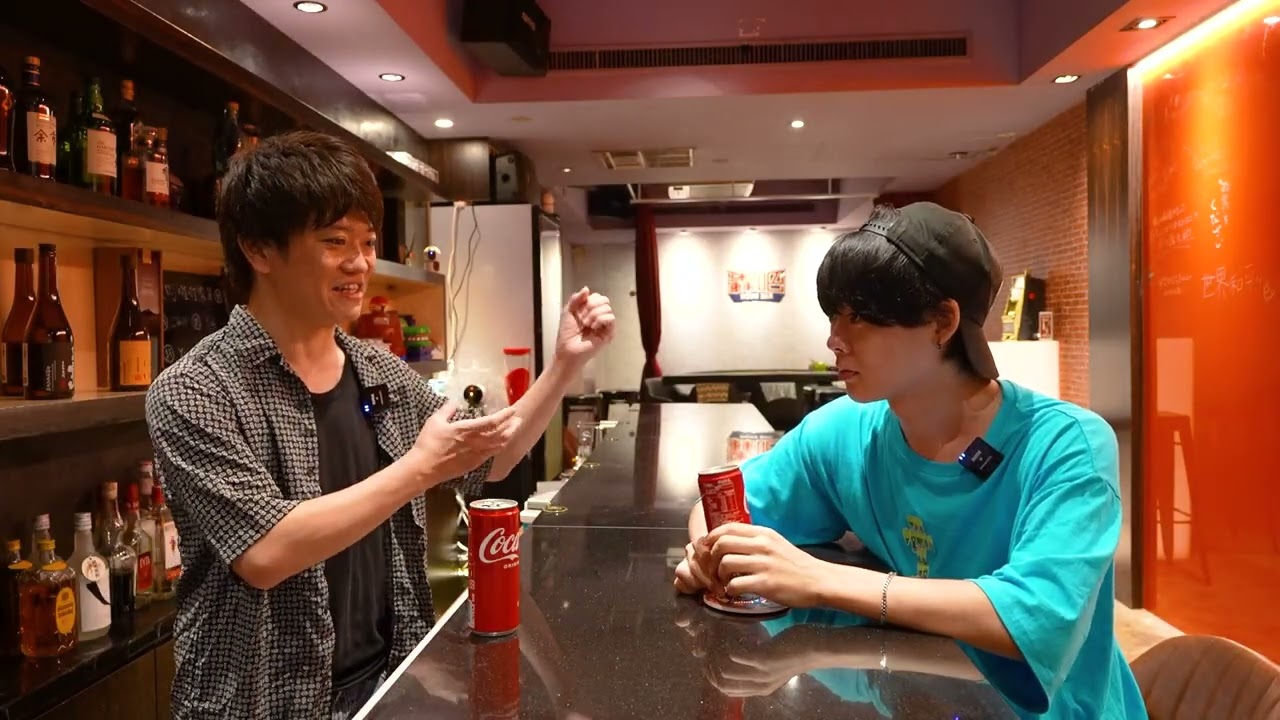 完全に店長モードの人と服が水色の男【#TalkMans121】