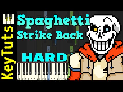 Spaghetti Strike Back [Jimmy The Bassist] - Hard Mode [Piano Tutorial] (Synthesia)