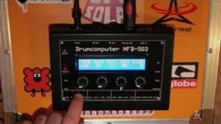 Video thumbnail for Drumcomputer MFB 503 Demo by S- Knob