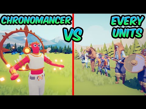 CHRONOMANCER vs EVERY UNITS!⚔️😱😱| TABS - Totally Accurate Battle Simulator