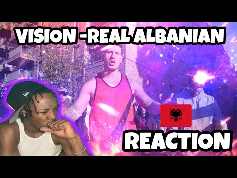 AMERICAN REACTS TO ALBANIAN DRILL! Vision - Real Albanian [Music Video] | GRM Daily
