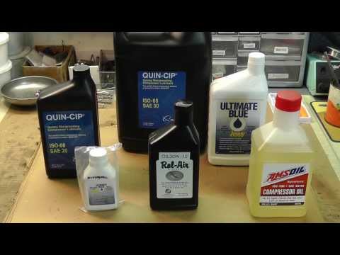 Choosing the right compressed oil