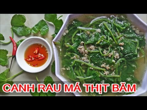 Canh rau má