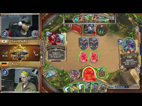 [WEGL SuperFight] Quarter Final #2 SeolDaBi VS Xixo (Hearthstone)_171116