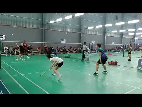 Badminton LSJ2 Mixed Double SemiPro Tour - Taufik Haris / Desiree Vs Farid Naslim / Chew Ping