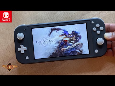 Darksiders Genesis Nintendo Switch Lite Gameplay