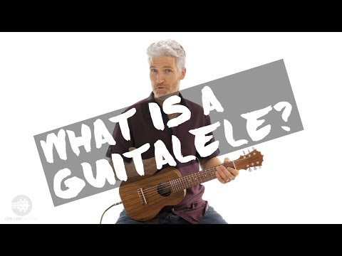 KoAloha KTO G6 Opio Guitalele  - Kiku Guitarlele Guilele mini travel guitar image 10