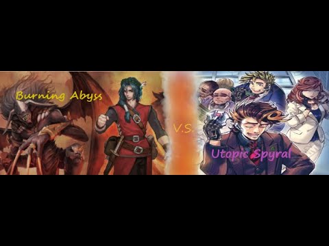 Burning Abyss vs Utopic Spyral, Platinum 4, Season 2 Yu-Gi-Oh! Master Duel!