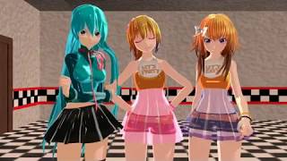 Mangle won't say she felt in Love with Foxy +DL (MMD FNAF)