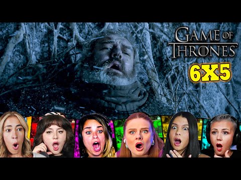 TOP "HODOR Holding the Door" Reactions! Game of Thrones 6x5 "The Door" *First Time Watching*