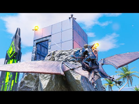 Raiding A Pillar Base Using A Wild Tamed PT! - ASA Road To Alpha | EP. 3