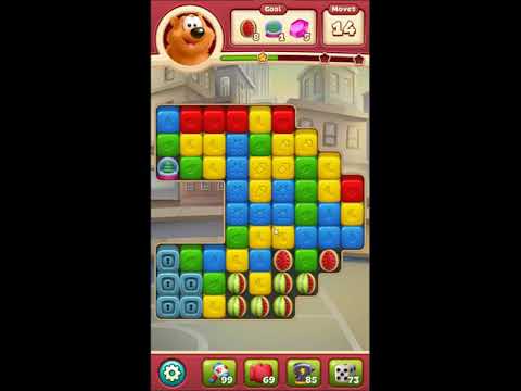 Toon Blast Level 3321 - NO BOOSTERS 🐻🐺🐱 | SKILLGAMING ✔️