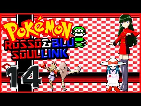 SFIDA A SABRINA - Pokémon Rosso&blu Randomizer Soul Link #14 [ITA] w/CreepyStories