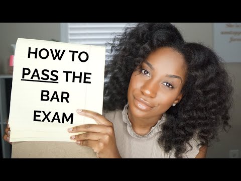 HOW TO PASS THE BAR EXAM | applying, preparing, planning | the legal tea | Kameron Monet
