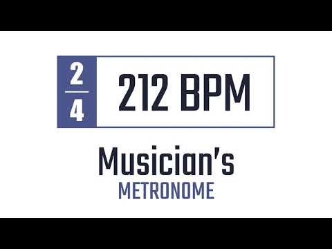 212 BPM - 2/4 - Metronome