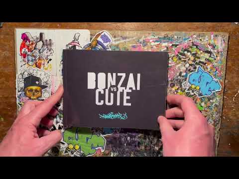 Flipthrough - Bonzai vs Cute - graffiti blackbook work