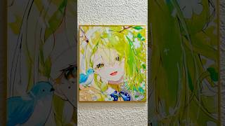 【小学6年生の娘ちゃんの描いてみたシリーズ】セレス・ファウナを描いてみた！#shorts #drawing