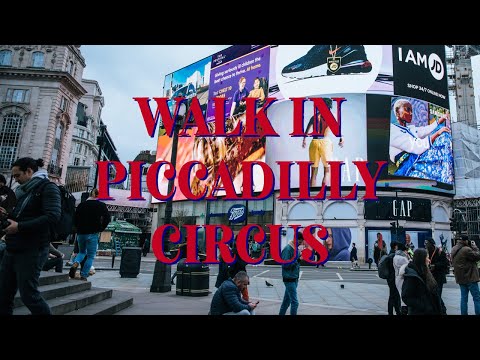 WALK IN PICCADILLY CIRCUS |  DJI OSMO POCKET HD 4K