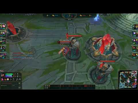 Graves Mid vs Seraphine one shot~~~