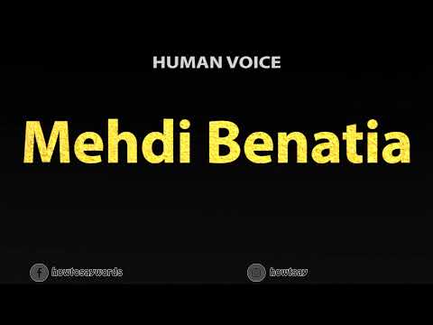 How To Pronounce Mehdi Benatia