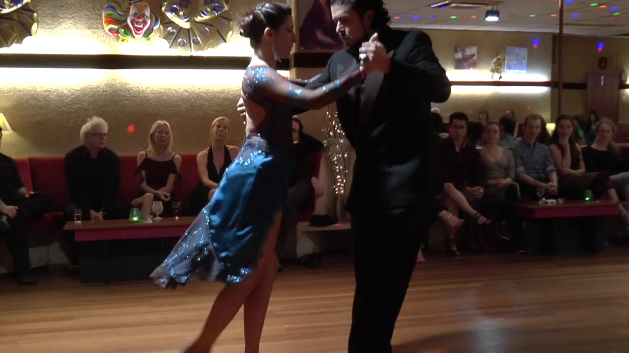 Carolina del Rivero & Donato Juarez in Milonga Dominguera (1) "Desencuentro" Ruben Juarez