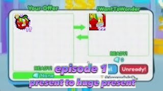 present chest mimic to huge present chest mimic