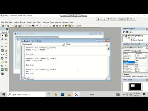 Vb 6 0 Working With Textboxes And Command Button